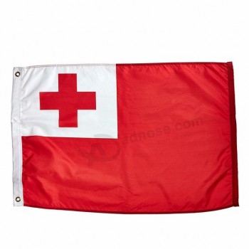 Heet verkoop 3 * 5ft koninklijke openlucht Tonga vlaggen voor Tongan