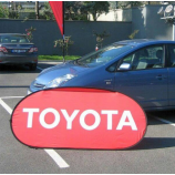 toyota logo Een frame Pop-upbanner voor promotie