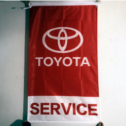 Autohaus Polyester Toyota Flagge Toyota Werbebanner