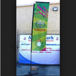 Publicité d’entreprise Toyota Flutter Flag Toyota Blade Flag