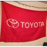 custom printing 3x5ft polyester toyota vlag banner