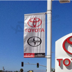 Heiße verkaufende Toyota-Straßenfahnenmazda-Pfostenflagge