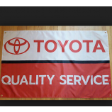 toyota logo vlag polyester toyota reclame logo banner vlag