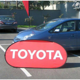 High quality Pop out banner sign for Toyota advertising