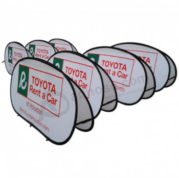 Portable Toyota Publicité pop-up Une bannière de cadre pour l’extérieur