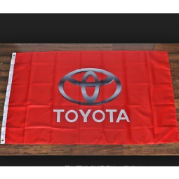 hochwertige toyota werbung flagge banner mit tülle