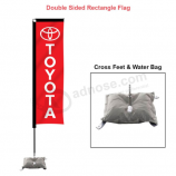 Toyota Rectangle Pole Swooper Drapeau Bannière Personnalisé