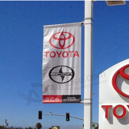 Polyester Toyota Logo Straßenmast Werbebanner