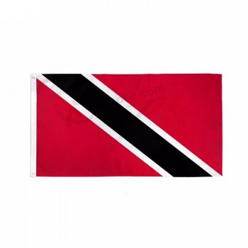 таможенный национальный флаг страны Тринидад и Тобаго