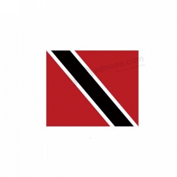 Sciarpa quadrata bandana con bandiera trinidad e tobago con stampa a caldo