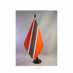siebdruck 68d polyester trinidad und tobago land tischfahne