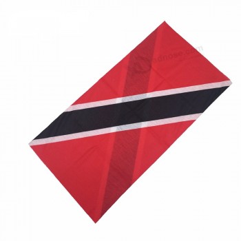 Trinidad And Tobago Flag Multifunctional UV Protection Headband Neck Tube Bandana