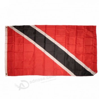 bandiera trinidad e tobago in stile stampa digitale poliestere stampata