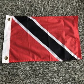 вязаный полиэстер тринидад тобаго флаг тринидад тобаго лодка баннер