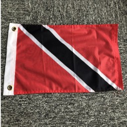 gestrickte Polyester Trinidad Tobago Flagge Trinidad Tobago Boot Banner