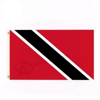 utilisation de la voiture portative en polyesterBannière de drapeau de Trinité-et-Tobago