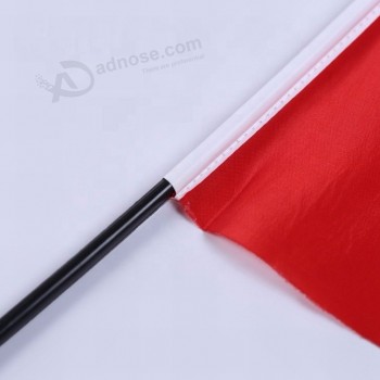 MOQ polyester handheld mini nationale vlag van Trinidad en Tobago
