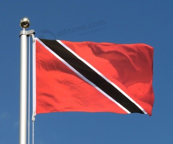 5ft golvende nationale dag ceremoniële vlag van Trinidad en Tobago