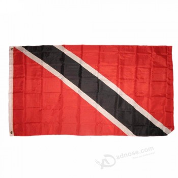 высококачественные изготовленные на заказ флаги Тринидад и Тобаго 90 * 150см