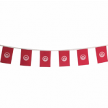 sportevenementen tunesië polyester land string vlag