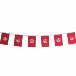 Sportveranstaltungen Tunesien Polyester Country String Flagge