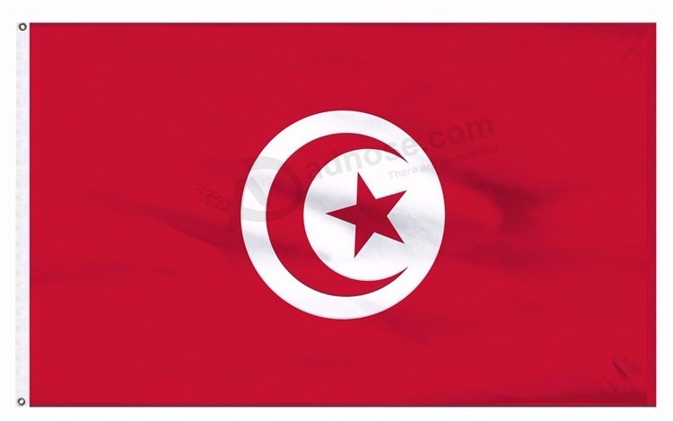 2018ワールドカップチュニジアサッカーチームファン国旗