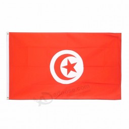 hoge kwaliteit polyester nationale vlag van Tunesië