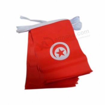 Mini Tunisia String Flag Tunisia Bunting Banner