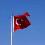 Moon And Star Turkey Outdoor Flying Flag Factory Supplier