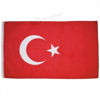 1件现货准备发货3x5 Ft 90x150cm tur tr turkey flag
