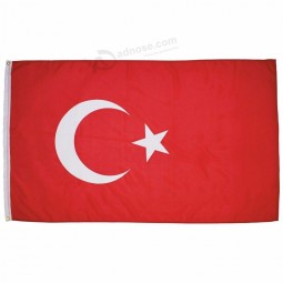 1 stuk klaar voor verzending 3x5 Ft 90x150cm turkije vlag