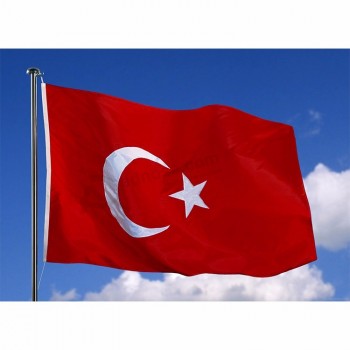 Top Quality 3X5FT Cheap Promotion National Turkey Flag