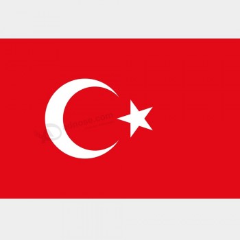 Industrie usine Qualité garantie Prix correct Drapeau de la Turquie