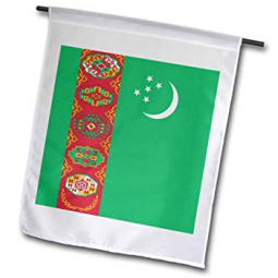 Nationalfeiertag Turkmenistan Hof dekorative Flagge Banner