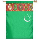 vlag van polyester decoratieve turkmenistan nationale tuin