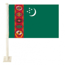 gestricktes Polyester Turkmenistan nationales Land Autofahne