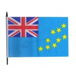 Tuvalu Medium Hand Waving Flag with high quality