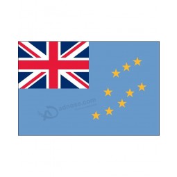 3英尺 x 5英尺 带有侧杆套的图瓦卢国旗