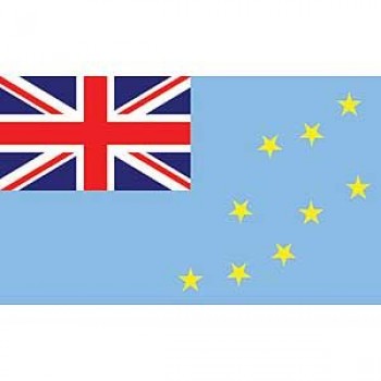 Adler-Embleme F6264 Flag-Tuvalu (4 In X 6 In).
