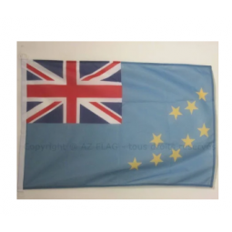 TUVALU FLAG 2' x 3' for outdoor - TUVALUAN FLAGS 90 x 60 cm - BANNER 2x3 ft Knit