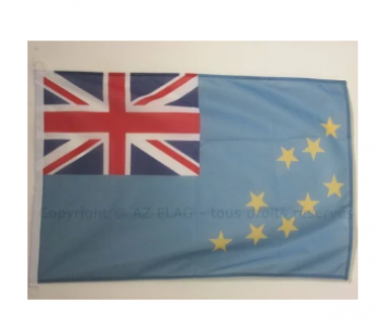 bandeira tuvalu 2 'x 3' para exterior - bandeiras tuvaluanas 90 x 60 cm - malha 2x3 pés de faixa