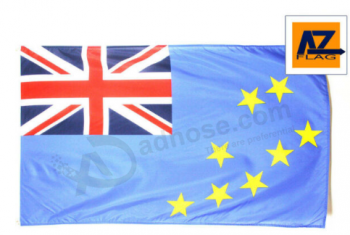DRAPEAU DE TUVALU 2' x 3' - DRAPEAUX TUVALUAN 60 x 90 cm - BANNIÈRE 2x3 ft Haute qualité - N