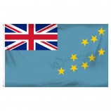 tuvalu flag 3ft x 5ft bedrucktes polyester
