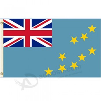 uitzicht vlaggen 3x5 tuvalu vlag Polynesische eiland banner land wimpel
