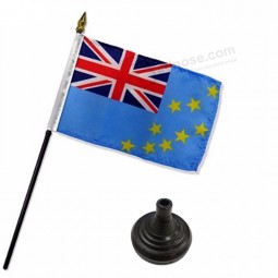 decoración personalizada reunión bajo precio bandera de mesa de tuvalu