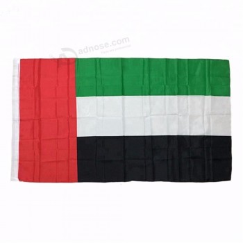 3 pi x 5 pi polyester imprimé Émirats arabes unis drapeau des Émirats arabes unis