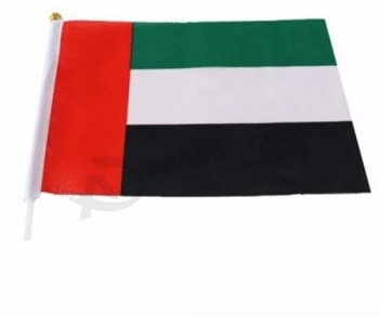 fabric material polyester sublimation printer uae hand flag