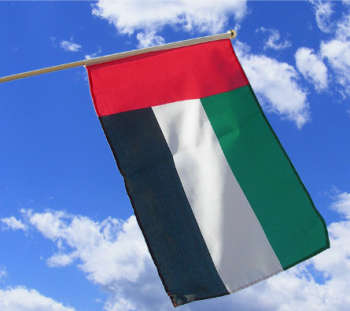 Polyester UAE Libanon Hand wehende Flagge