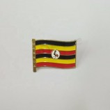 Uganda Nationalflagge Metall Revers Pin Abzeichen