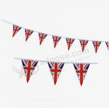 UK Bunting drapeau,tissu UK fanion drapeau bannière,Union Jack drapeau Bunting